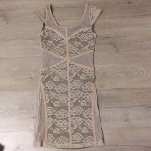 H&M Nude Lace Dress